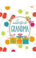 I Made This For Grandma: DIY Activity Booklet Keepsake