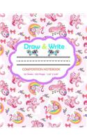 Draw and Write Composition Notebook