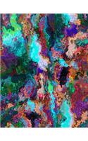 Colorful Abstract Pattern Notebook