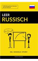 Leer Russisch - Snel / Gemakkelijk / Efficiënt: 2000 Belangrijkste Woorden