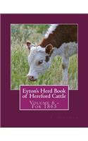 Eyton's Herd Book of Hereford Cattle