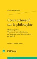 Cours Exhaustif Sur La Philosophie