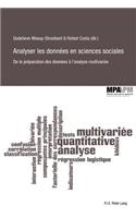 Analyser Les Donnees En Sciences Sociales