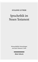 Sprachethik Im Neuen Testament