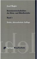 Betriebswirtschaftslehre Der Klein- Und Mittelbetriebe: Band 1