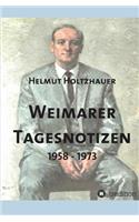 Weimarer Tagesnotizen 1958 - 1973