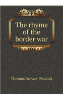 The rhyme of the border war: (English)