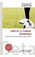1980-81 2. Fussball-Bundesliga: (English)