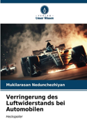 Verringerung des Luftwiderstands bei Automobilen