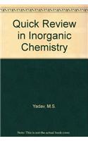 Quick Review in Inorganic Chemistry
