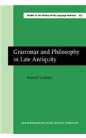 Grammar and Philosophy in Late Antiquity