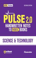 Arihant PULSE 2.0- UPSC Prelims Handwritten Notes for Science & Technology | Handwritten Notes to Video Books | Second Edition