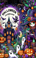 Halloween Coloriing Book