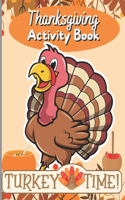 Thanks giving activity book