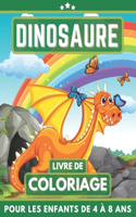 Dinosaure Livre De Coloriage Pour Les Enfants De 4 À 8 Ans