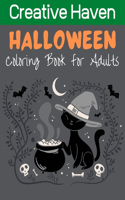 Creative Haven Halloween Coloring Book for Adults