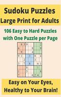 Sudoku Puzzles Large Print for Adults