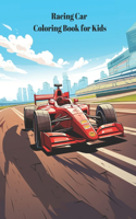 Racing Car Coloring Book for Kids