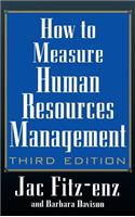 How to Measure Human Resource Management: (English)