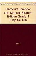 Hsp Science (C) 2009: Lab Manual Student Edition Grade 1