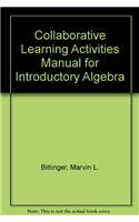 Collaborative Learning Activities Manual for Introductory Algebra