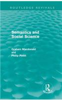 Semantics and Social Science