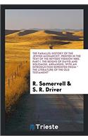 THE PARALLEL HISTORY OF THE JEWISH MONAR