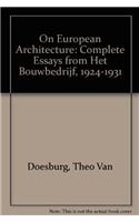 On European Architecture
