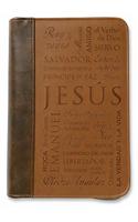 Nombres de Jesus Vinyl Grande Dos-Tonos Porta-Biblias