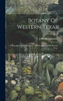 Botany Of Western Texas