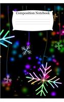 Composition Notebook: Christmas Theme Cover For School Kids that Love Taking Notes and Creative Story Telling