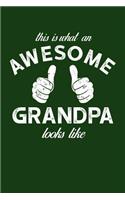 Grandpa: Notebook - Memory Journal And Diary Gift - Composition Writing Book For Me And My Dear Family Memories