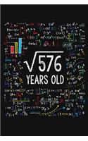 Square Root Of 576 Years Old