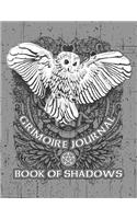Grimoire Journal Book of Shadows: White Owl Pagan Spell Book