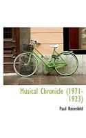 Musical Chronicle (1971-1923)