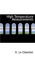 High Temperature Measurements