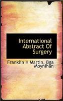 International Abstract of Surgery
