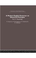 A Modern English Grammar on Historical Principles