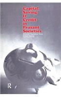 Capital, Saving and Credit in Peasant Societies