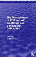 Management of Children with Emotional and Behavioural Difficulties