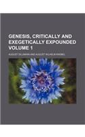 Genesis, Critically and Exegetically Expounded Volume 1: (English)