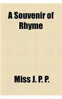 A Souvenir of Rhyme