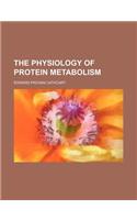 The Physiology of Protein Metabolism