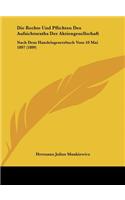 Die Rechte Und Pflichten Des Aufsichtsraths Der Aktiengesellschaft