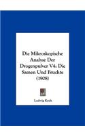 Die Mikroskopische Analyse Der Drogenpulver V4