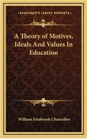 A Theory of Motives, Ideals and Values in Education