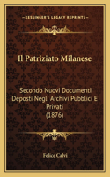 Il Patriziato Milanese