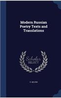 Modern Russian Poetry Texts and Translations