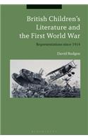 British Children's Literature and the First World War