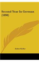Second Year In German (1898)